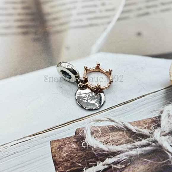 Pandora Queen & Regal Crown Dangle Charm - Picture 5 of 5